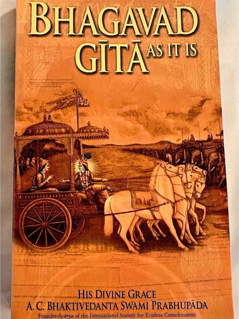 Bhaktivedanta Book Trust Bhagavad Gita As It Is Book